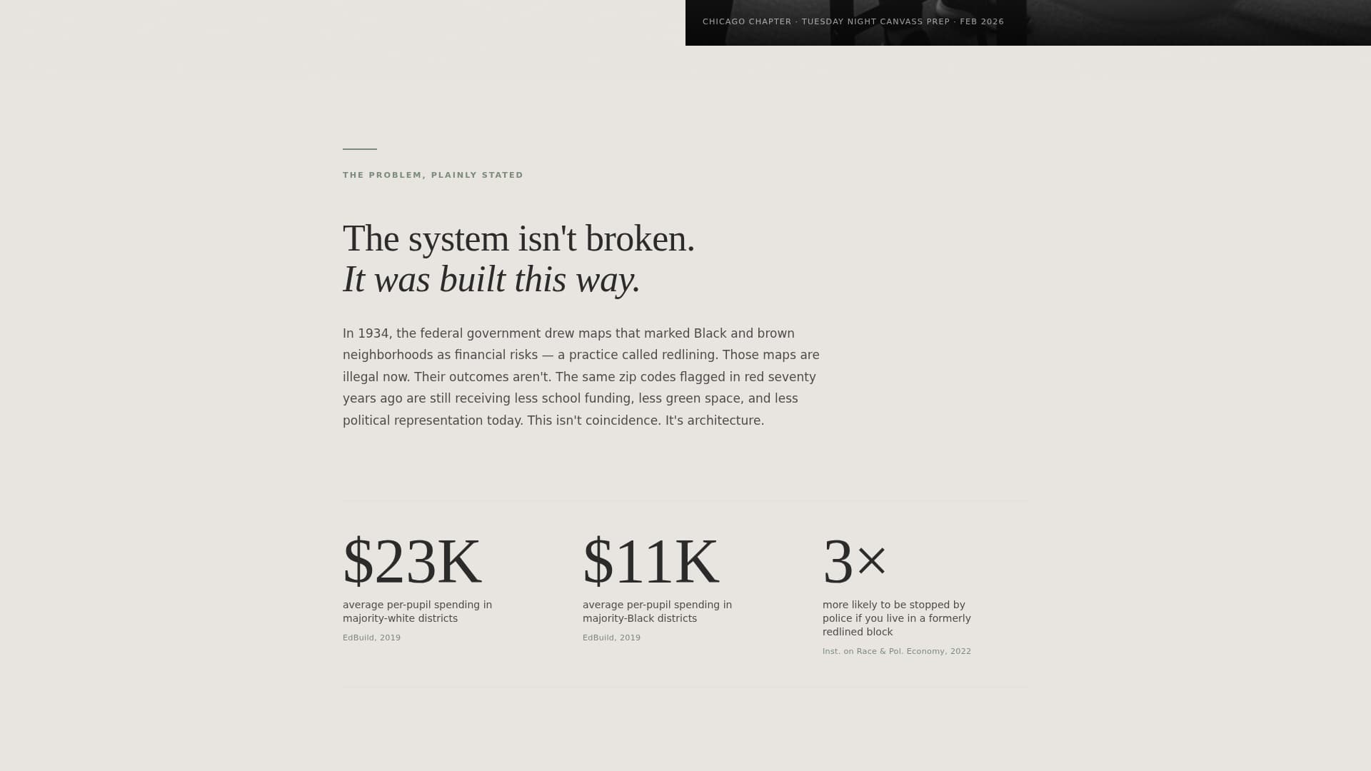 Awaken - Empowering Justice Landing Page Template