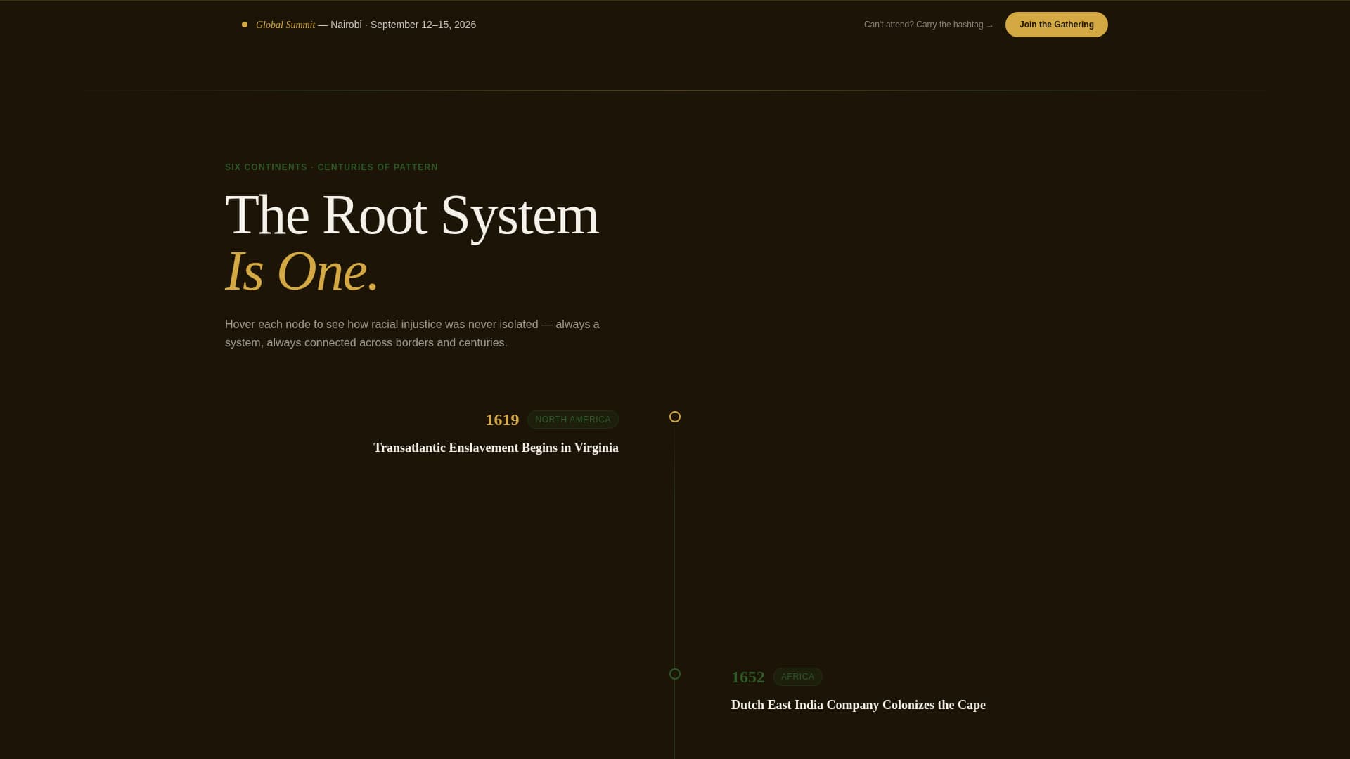 Uproot - Powerful Racialjustice Landing Page Template