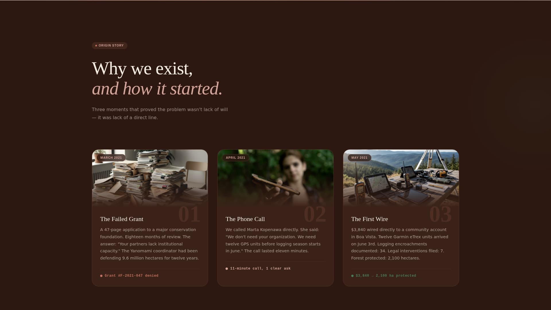 Canopy - Powerful Rainforest Landing Page Template