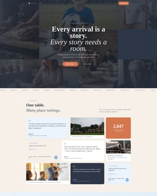 Hearth - Welcoming Refugee Landing Page Template
