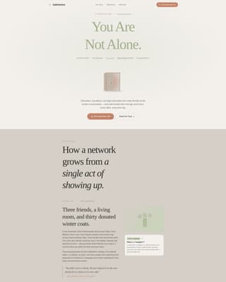 Passage - Compassionate Refugee Landing Page Template
