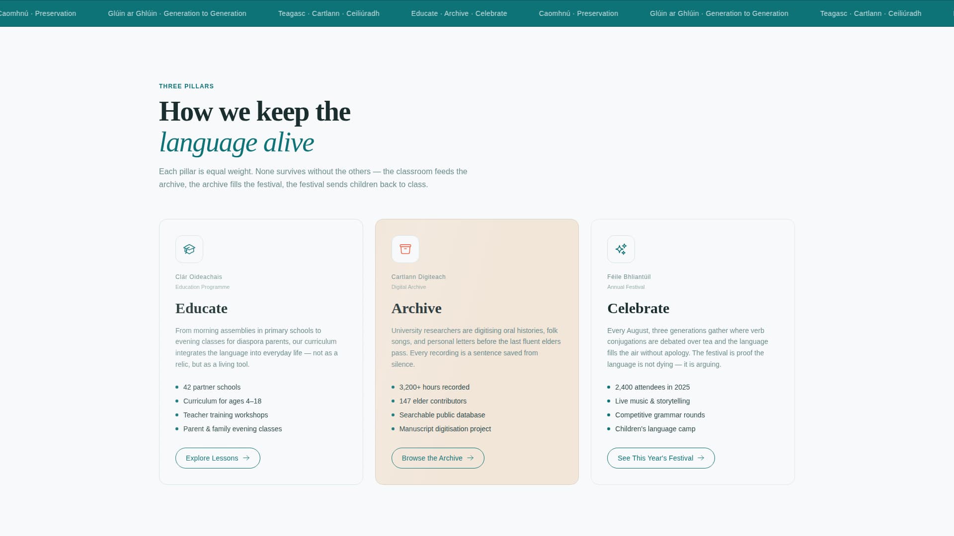 Tongue - Vibrant Language Landing Page Template