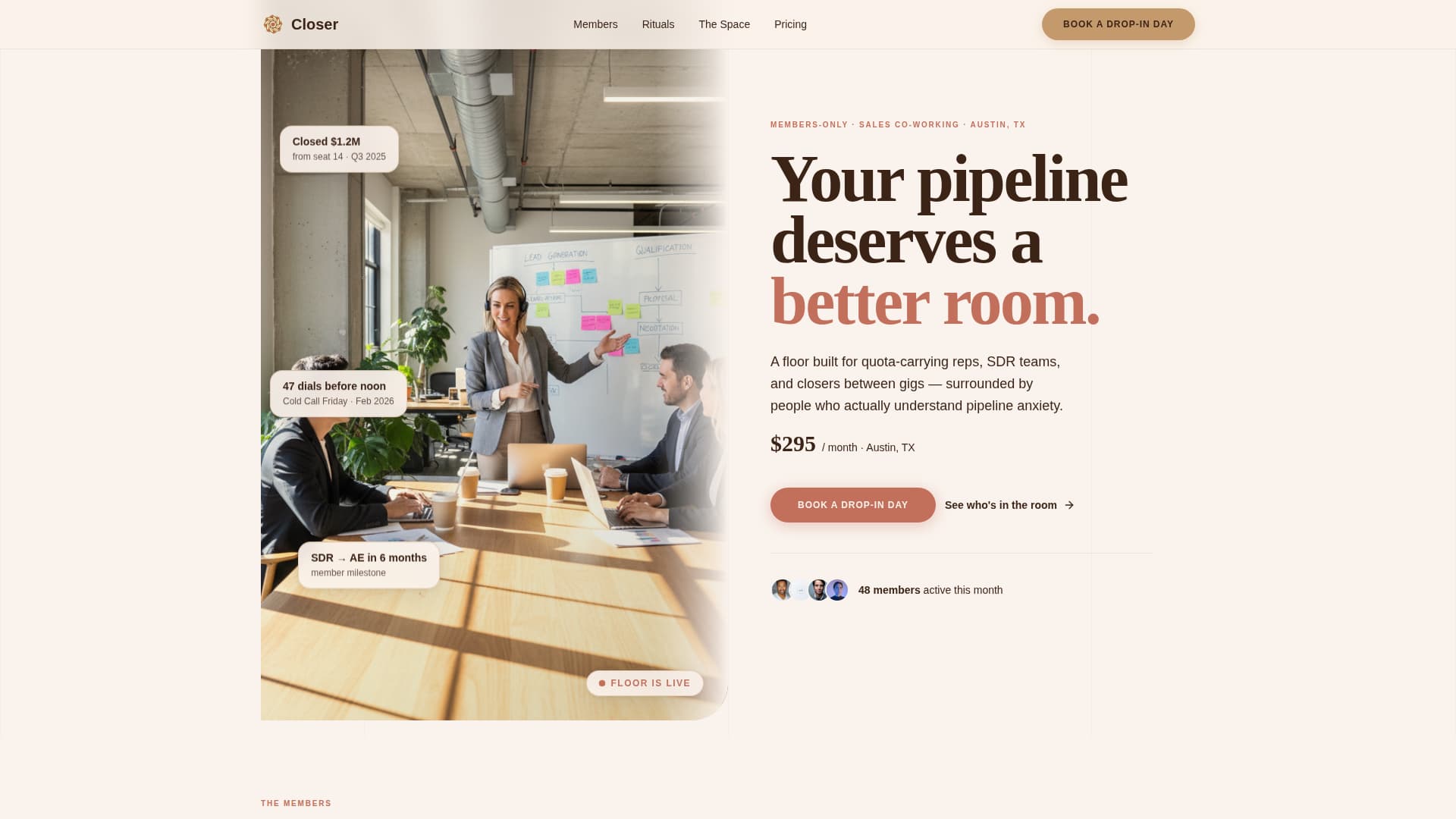 Closer - Highimpact Salesprofessionals Landing Page Template