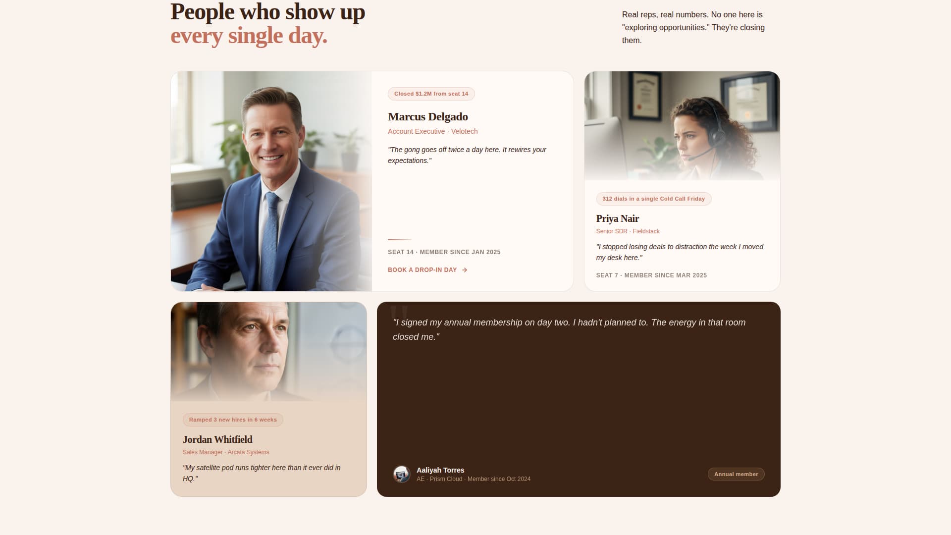 Closer - Highimpact Salesprofessionals Landing Page Template