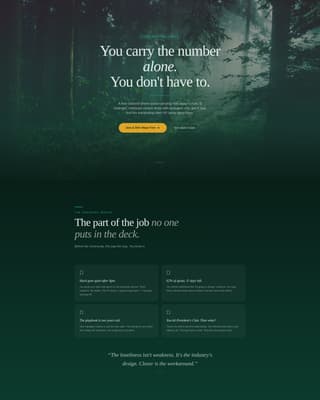 Closer - Transformative Salescommunity Landing Page Template