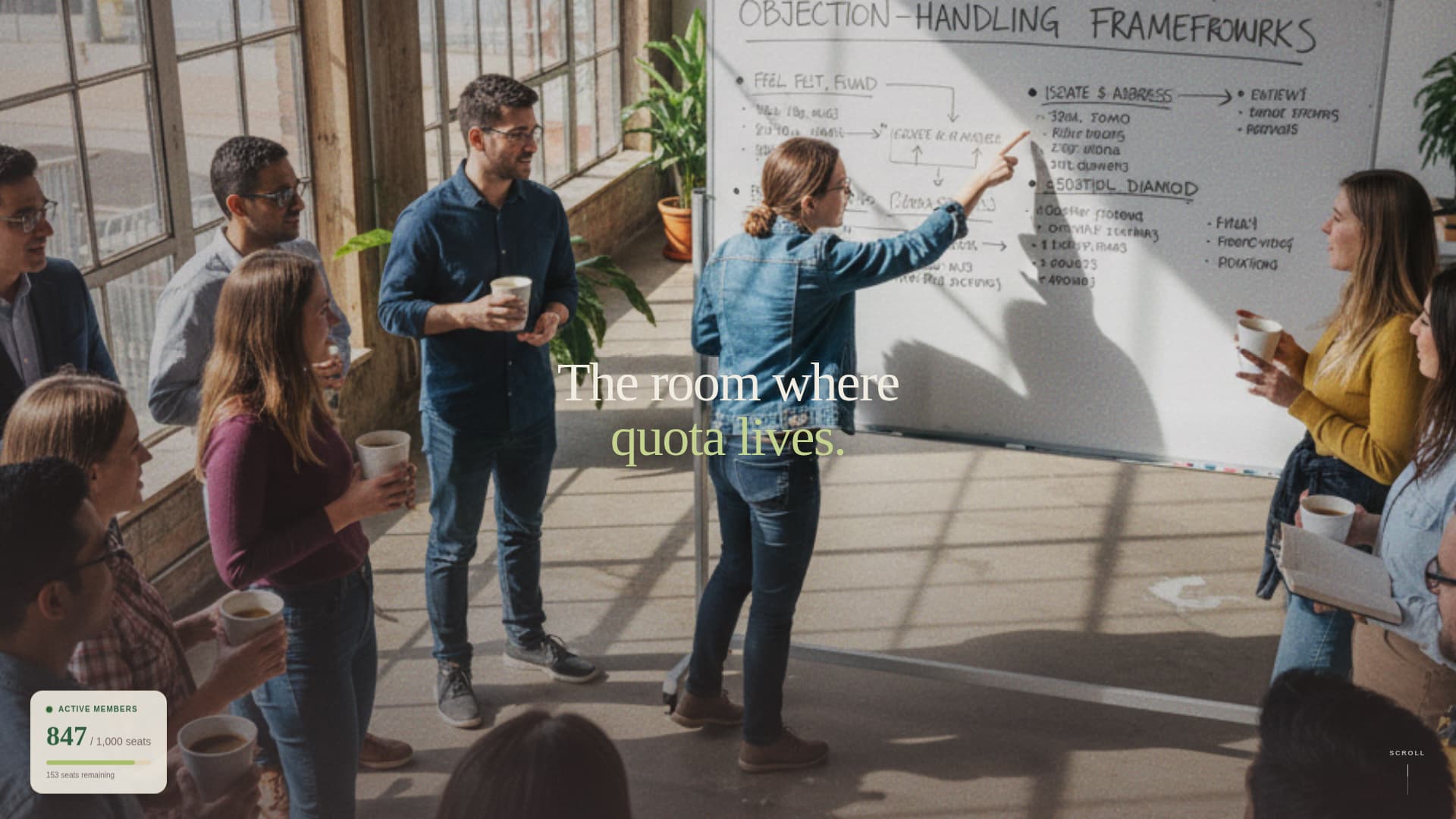 Close - Thriving Salesprofessionals Landing Page Template