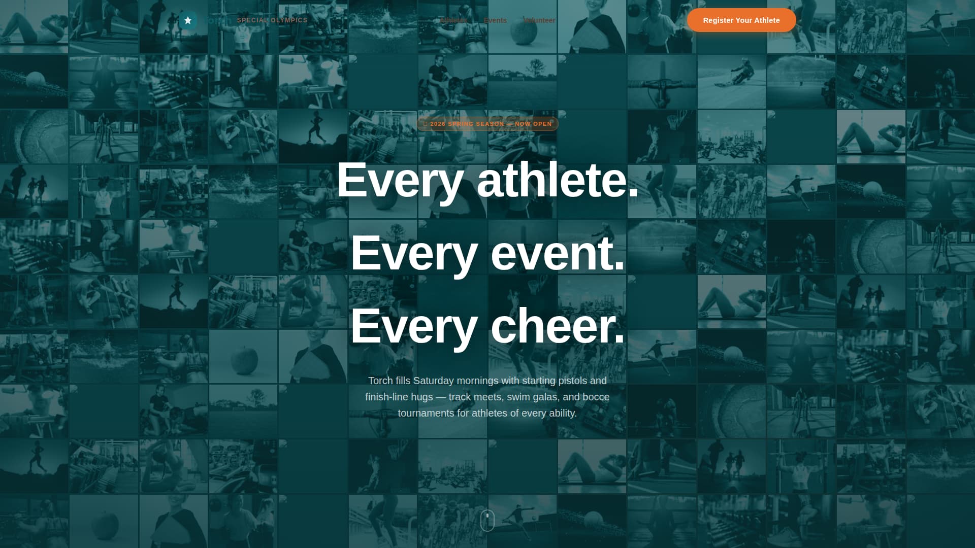 Torch - Inspiring Inclusion Landing Page Template