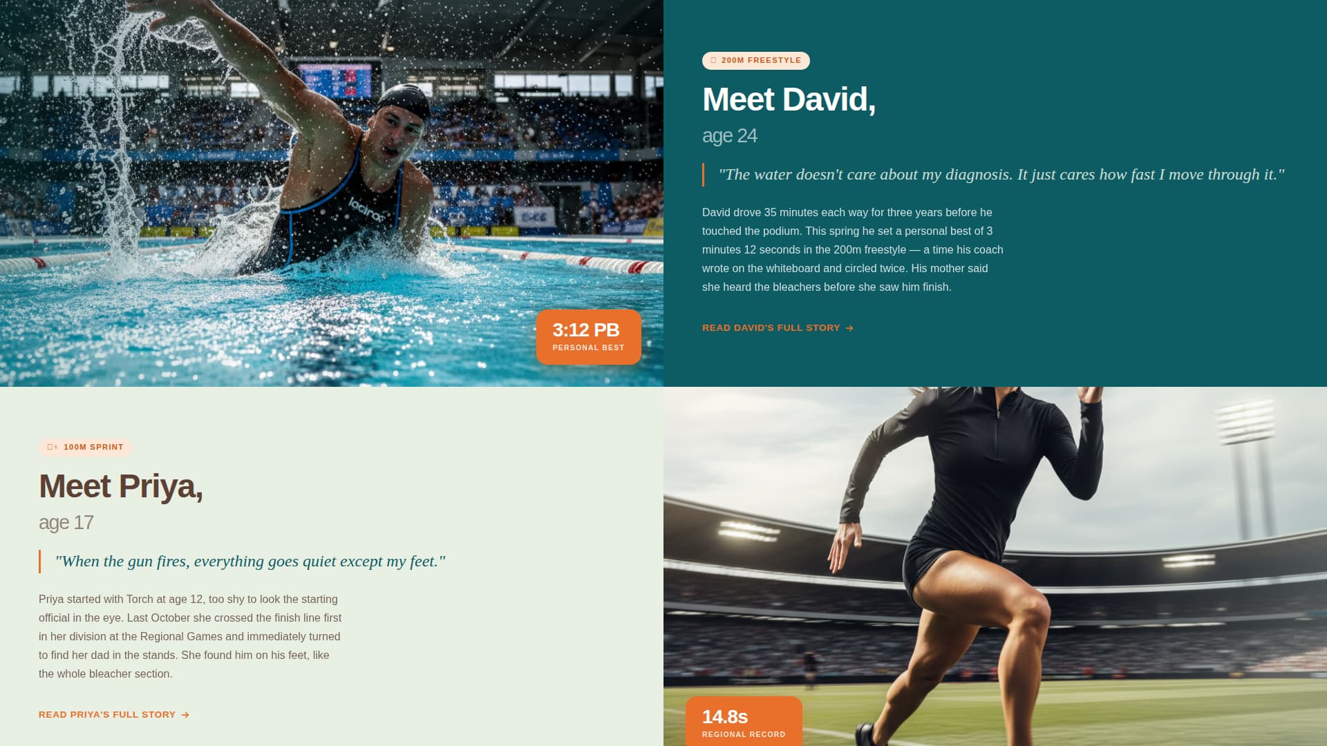 Torch - Inspiring Inclusion Landing Page Template