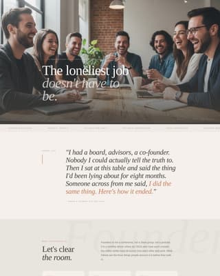Startup - Premium Founders Landing Page Template