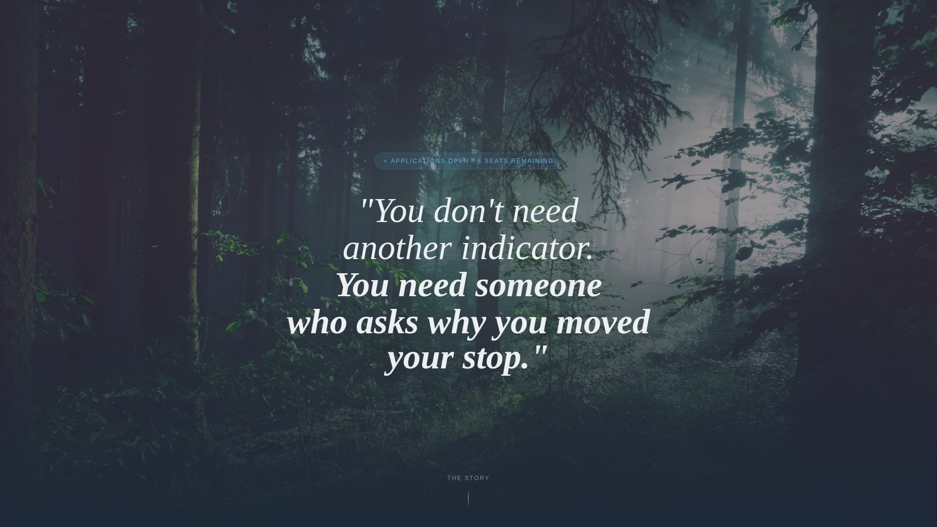 Ticker - Powerful Traders Landing Page Template