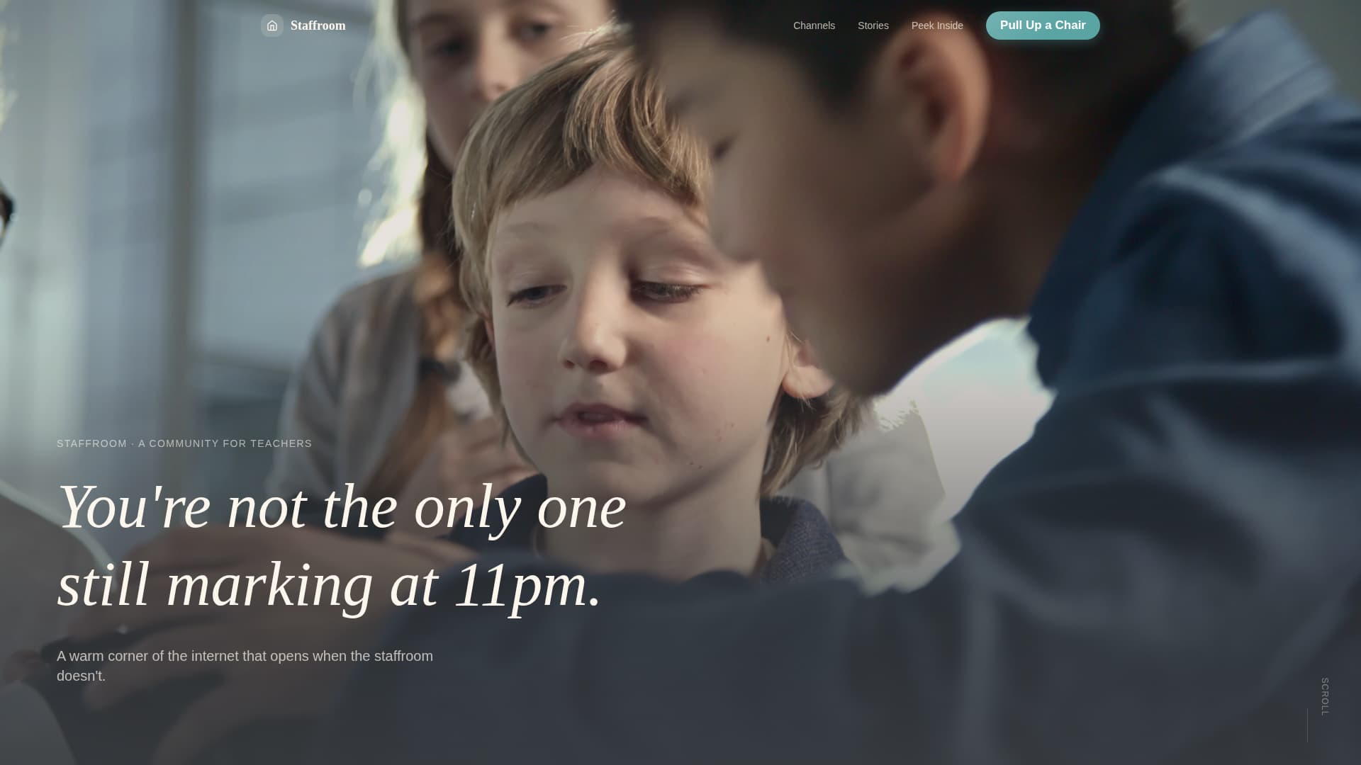 Staffroom - Heartfelt Educators Landing Page Template