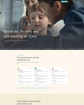 Staffroom - Heartfelt Educators Landing Page Template