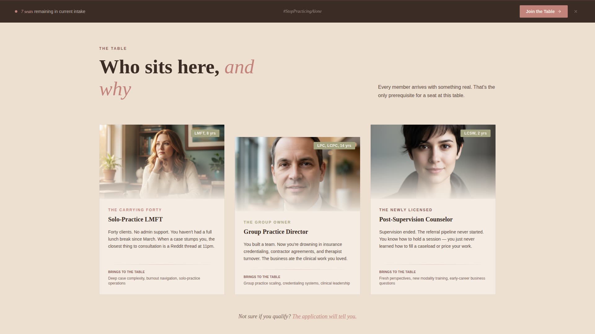 Convene - Empowering Therapists Landing Page Template