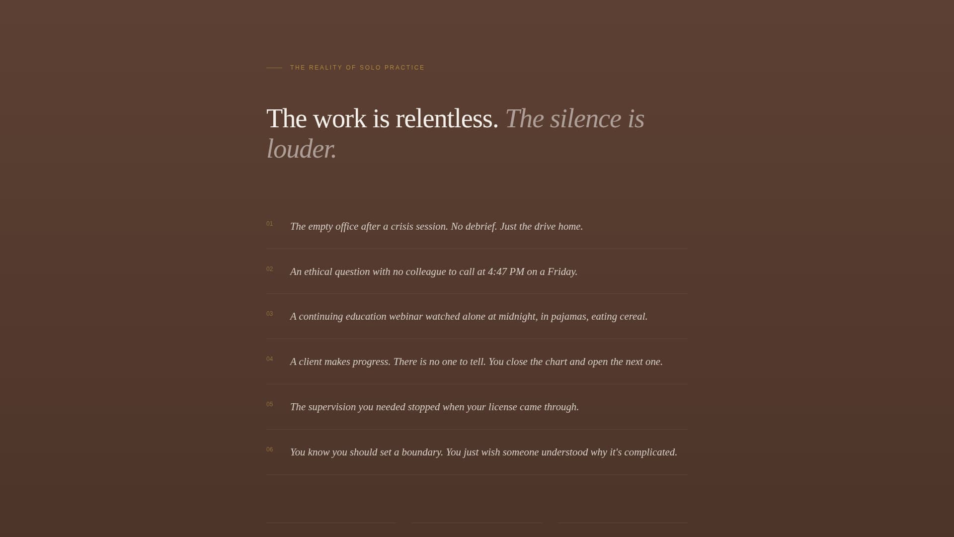 Canopy - Nurturing Therapists Landing Page Template