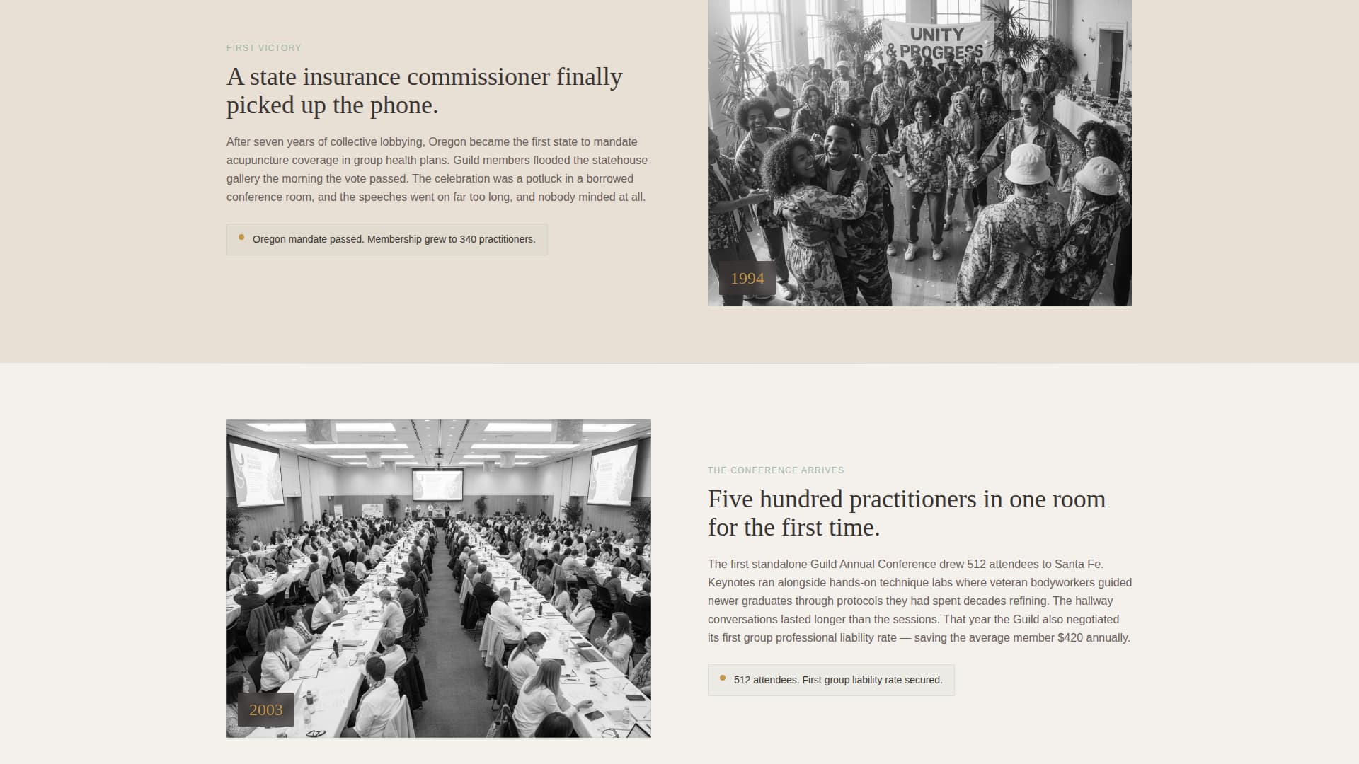 Guild - Healing Holisticpractitioners Landing Page Template