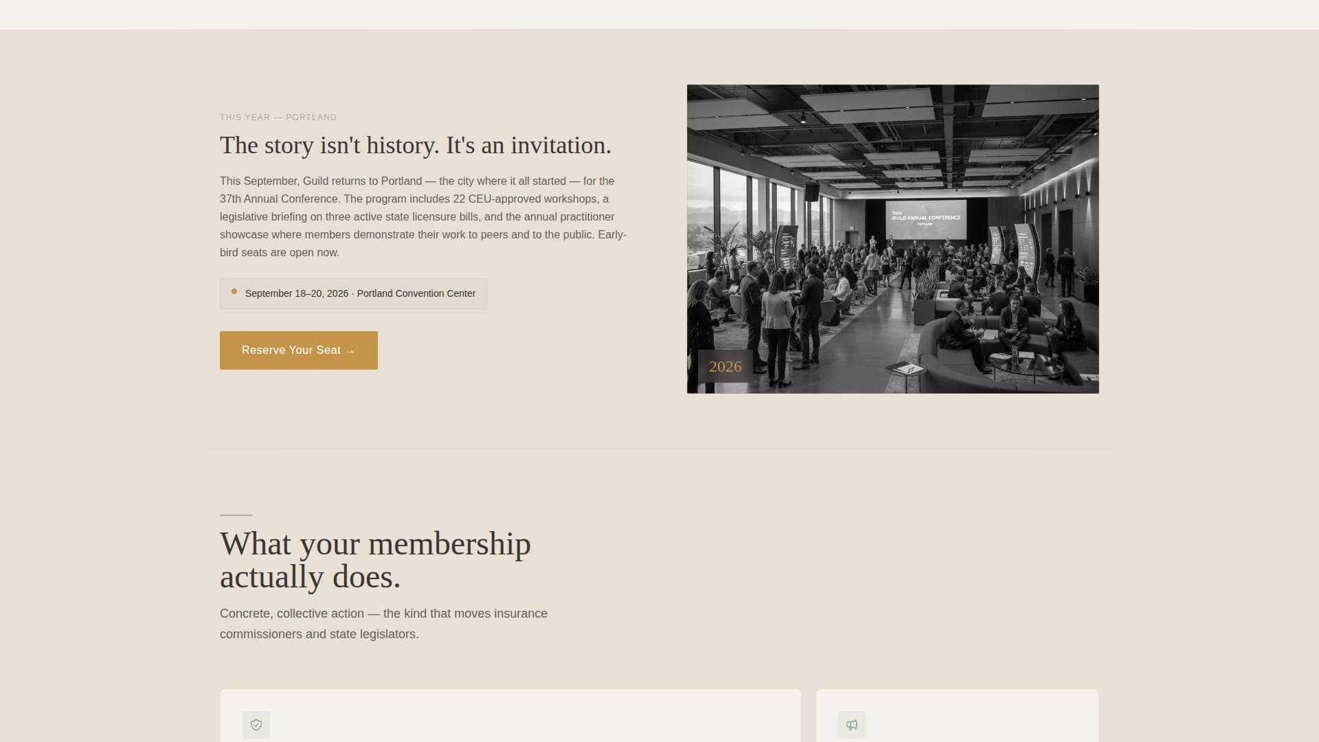 Guild - Healing Holisticpractitioners Landing Page Template