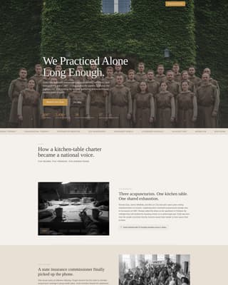 Guild - Healing Holisticpractitioners Landing Page Template