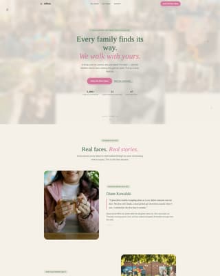 Affirm - Heartfelt Transgender Landing Page Template