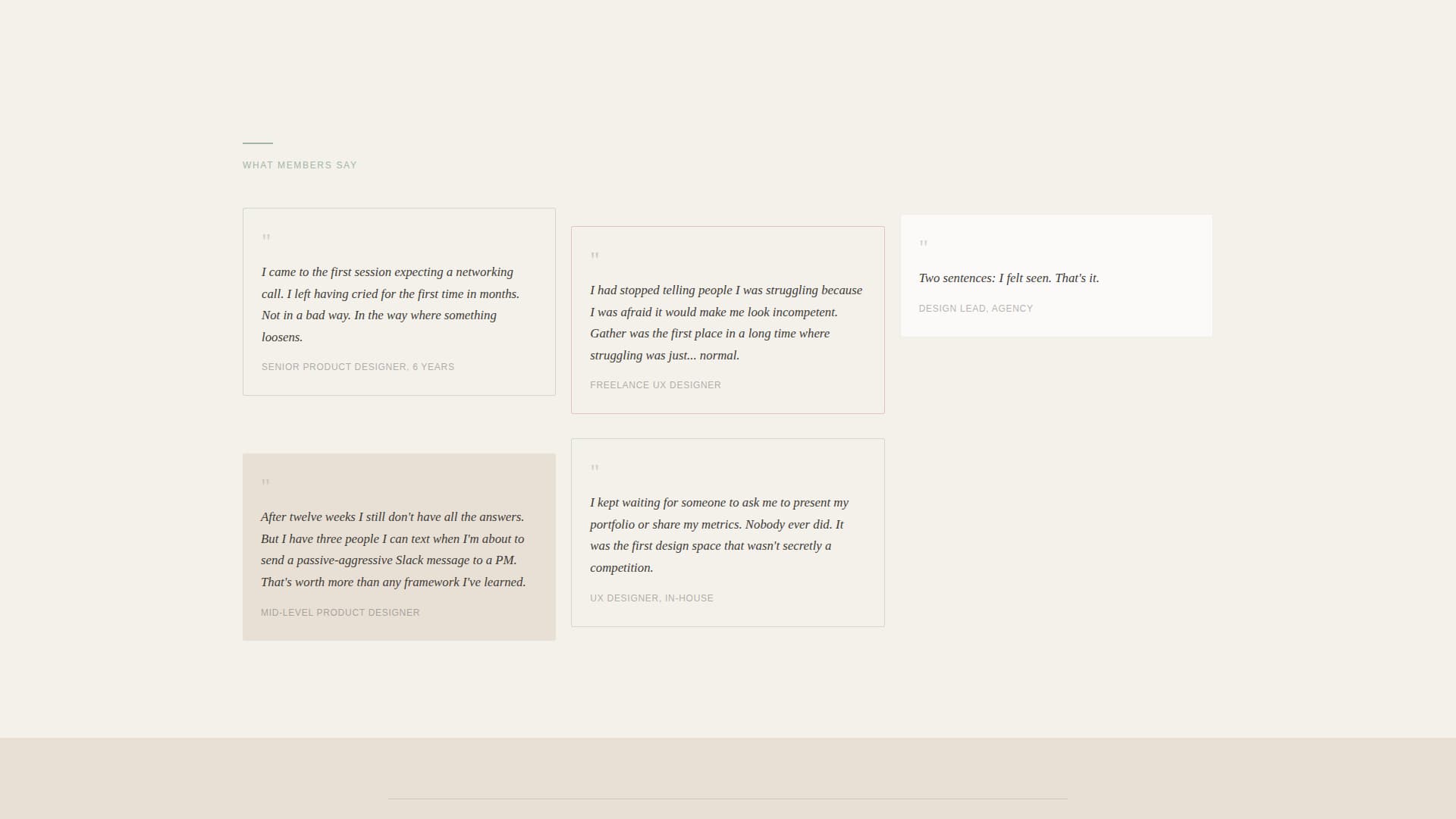 Gather - Healing Community Landing Page Template