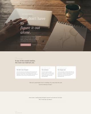 Gather - Healing Community Landing Page Template