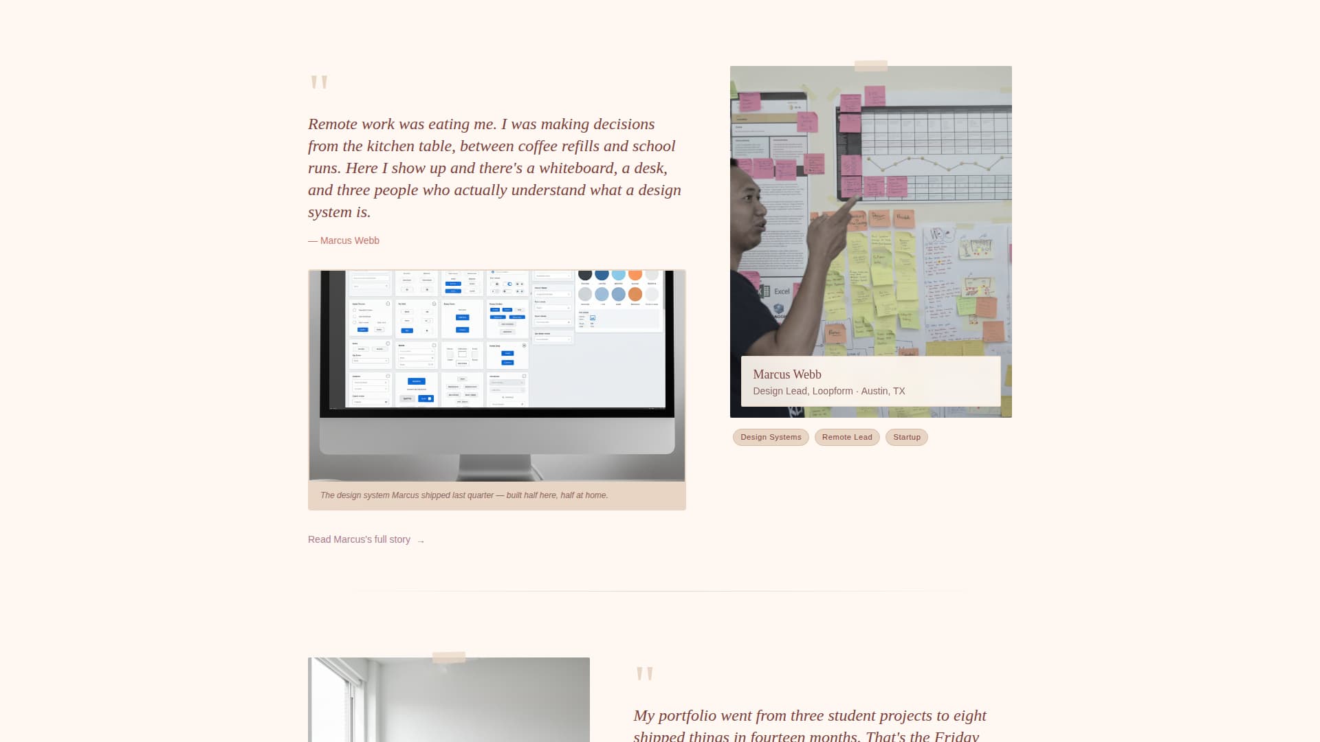 Gather - Vibrant UX Designers Landing Page Template