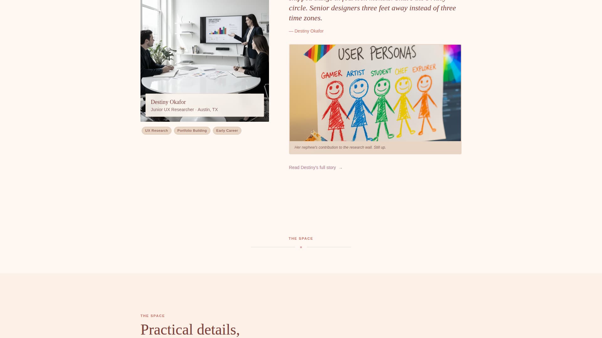 Gather - Vibrant UX Designers Landing Page Template