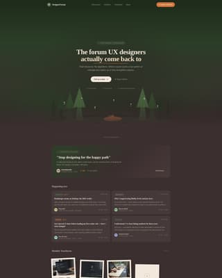 Hearthside - Vibrant UX Designers Landing Page Template