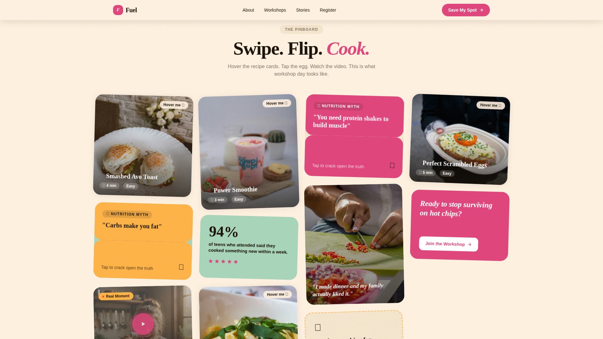 Teen (13-18) Products & Professional Website Template