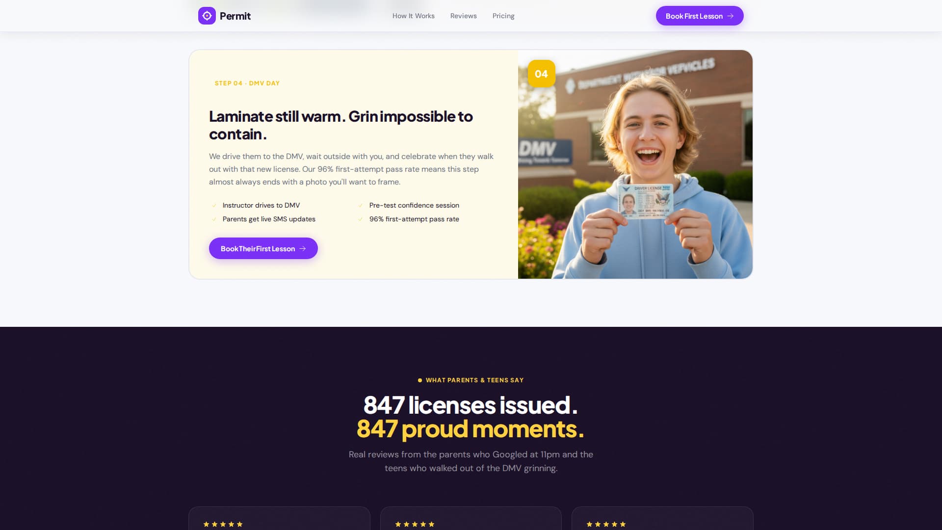Teen & Tween Complete Booking Website Template