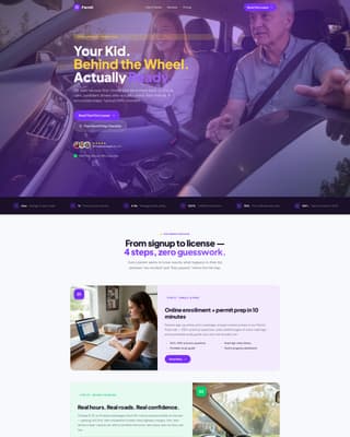 Teen & Tween Complete Booking Website Template