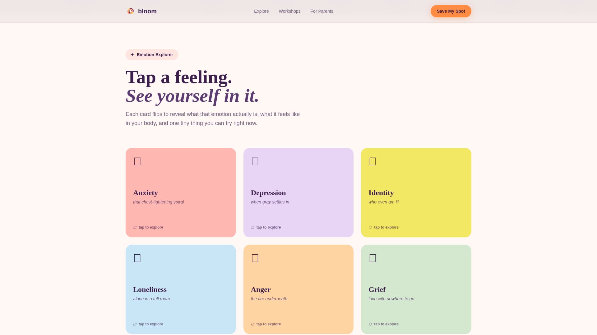 Teen & Tween Specialist Professional Website Template