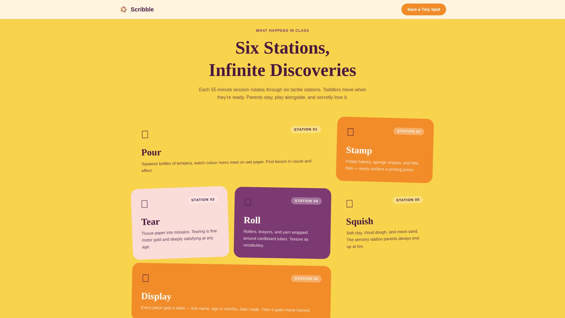 Toddler (1-3) Products & Specialist Professional Website Template