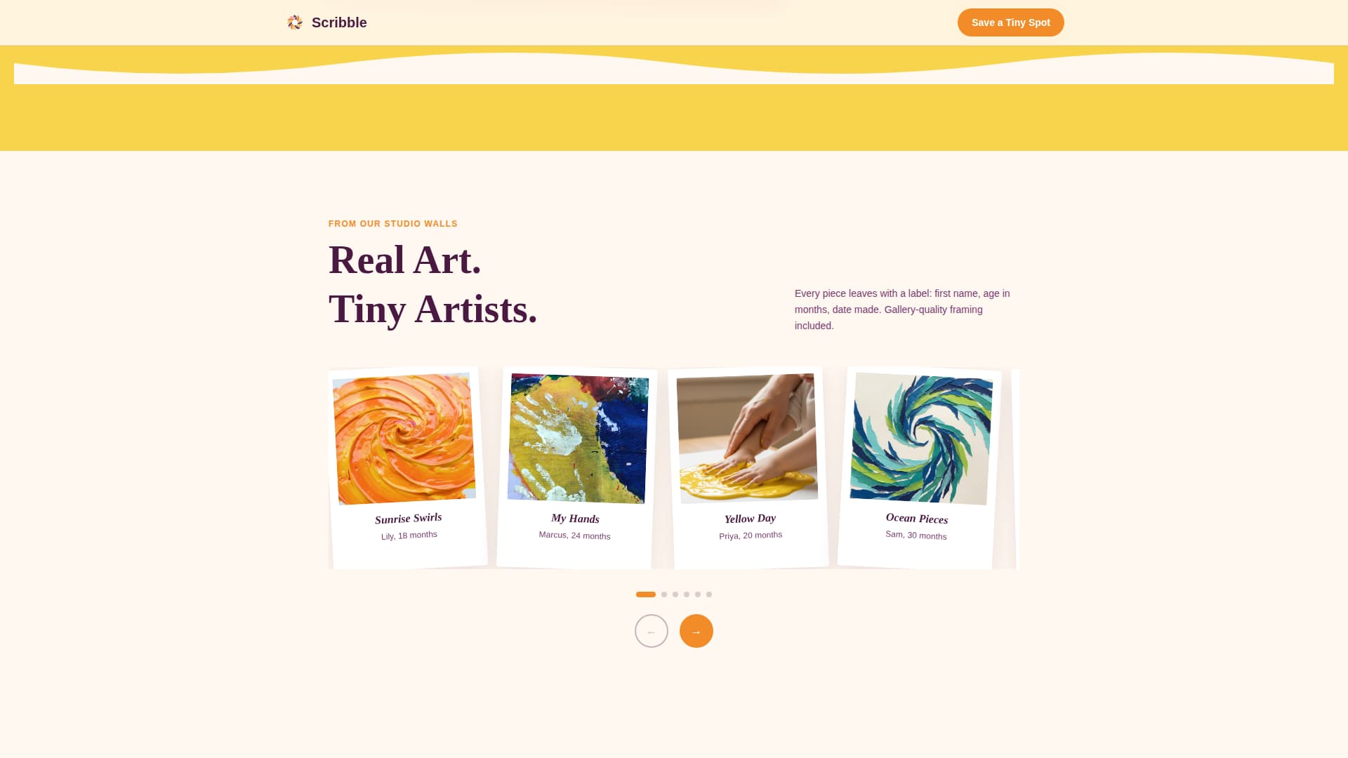 Toddler (1-3) Products & Specialist Professional Website Template