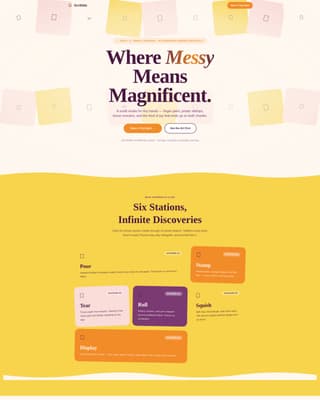 Toddler (1-3) Products & Specialist Professional Website Template