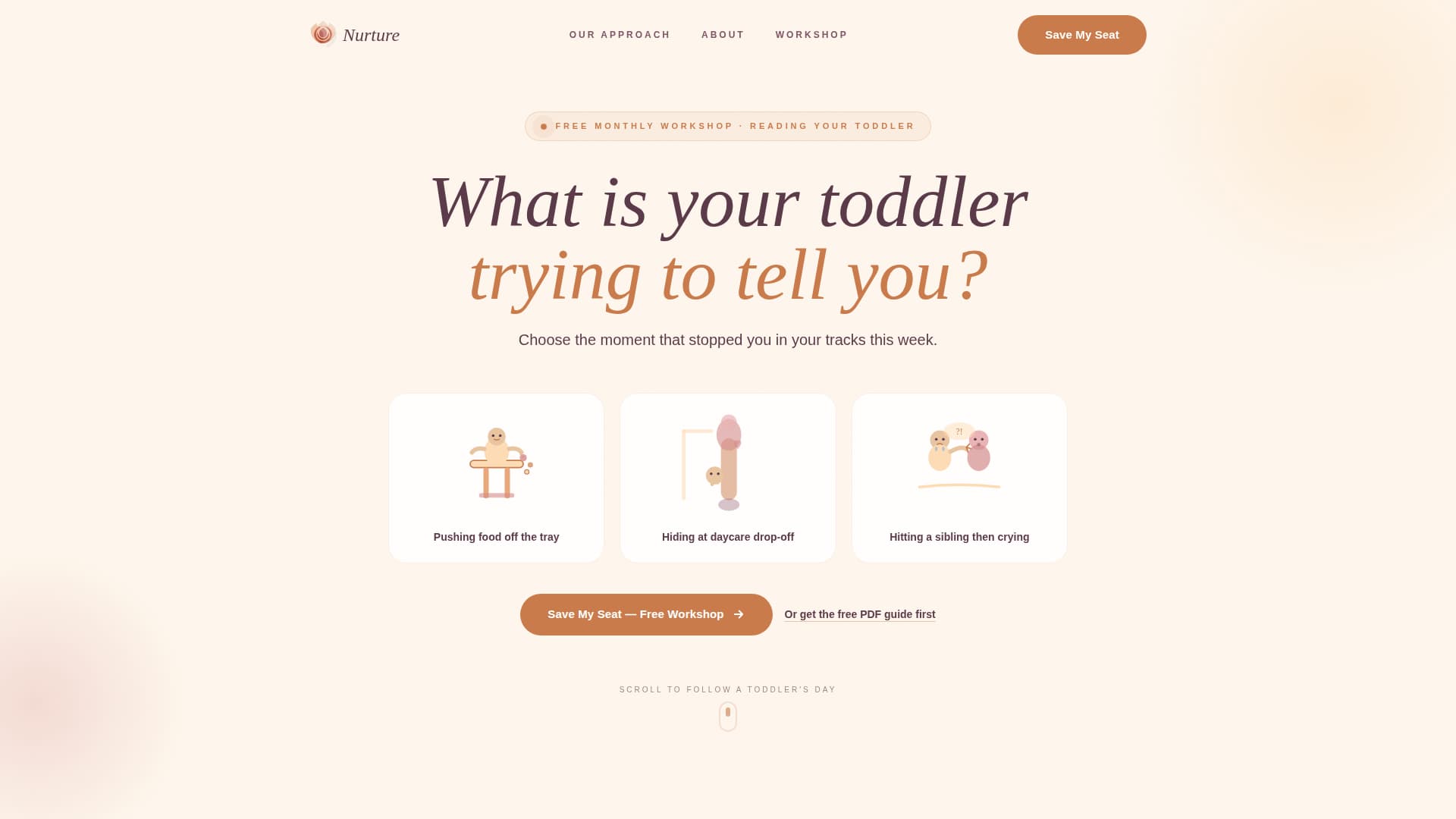 Toddler (1-3) Products & Professional Website Template
