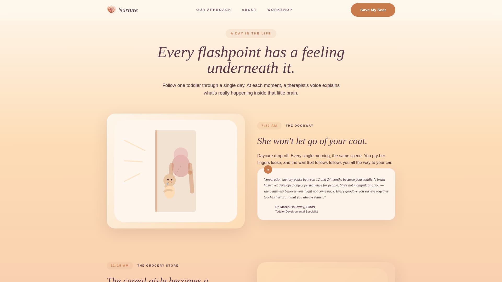 Toddler (1-3) Products & Professional Website Template