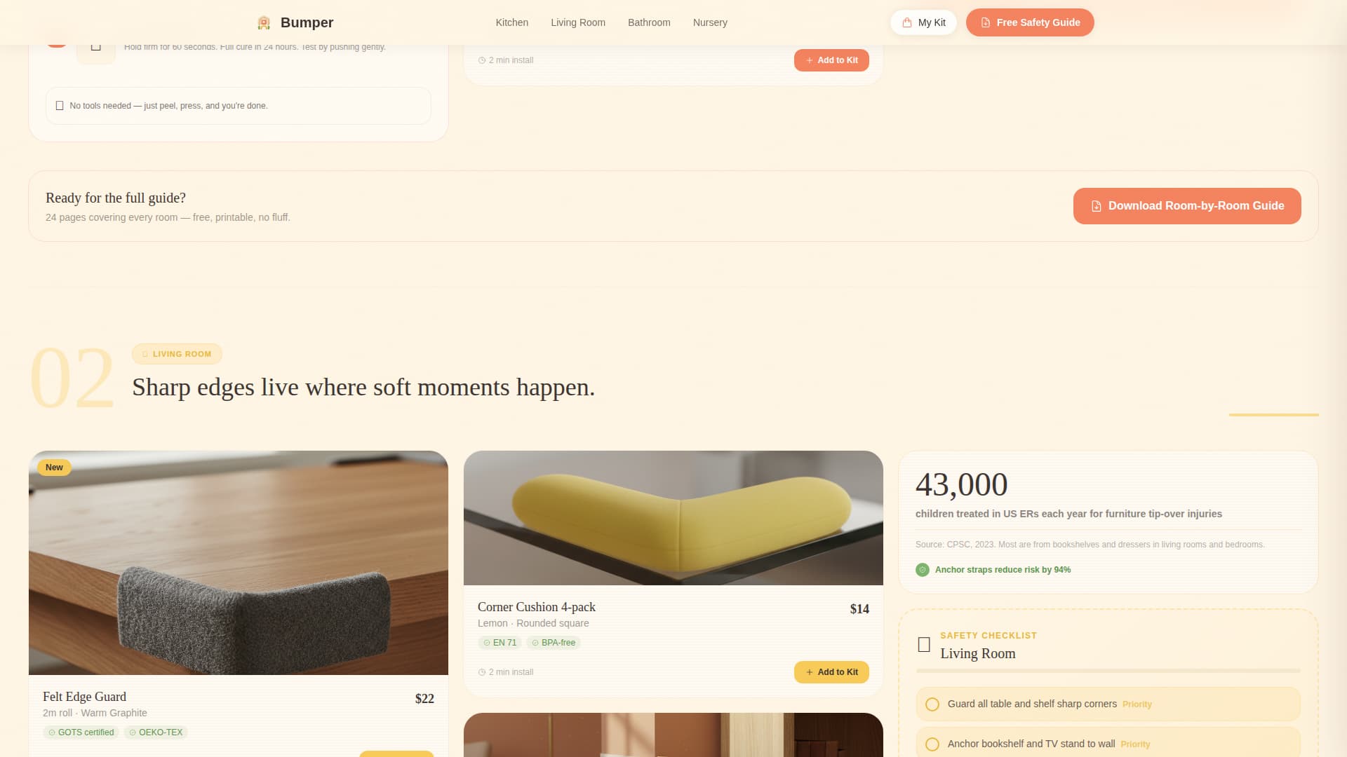 Toddler (1-3) Products & Specialist Professional Website Template