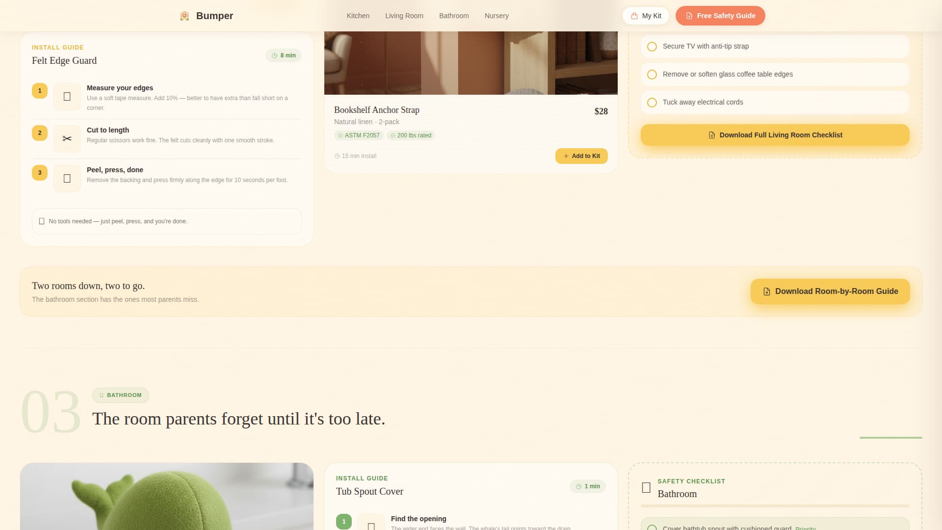 Toddler (1-3) Products & Specialist Professional Website Template