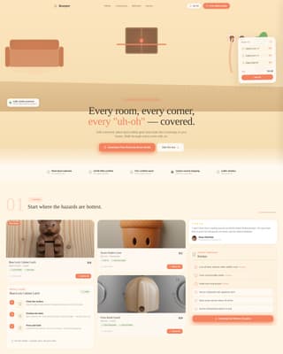 Toddler (1-3) Products & Specialist Professional Website Template
