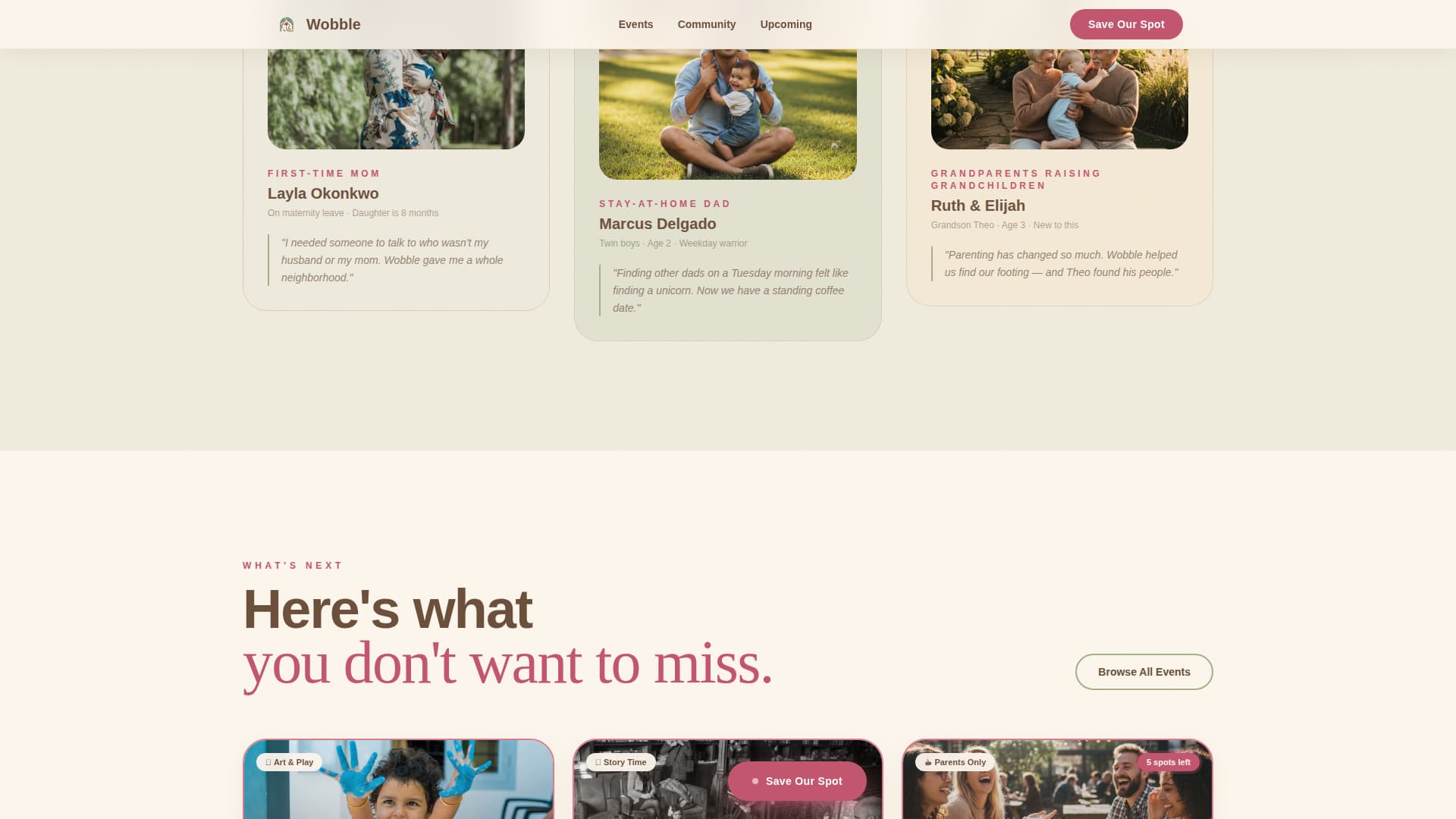 Toddler (1-3) Products & Professional Website Template