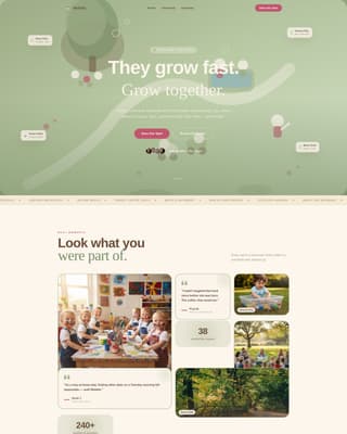 Toddler (1-3) Products & Professional Website Template