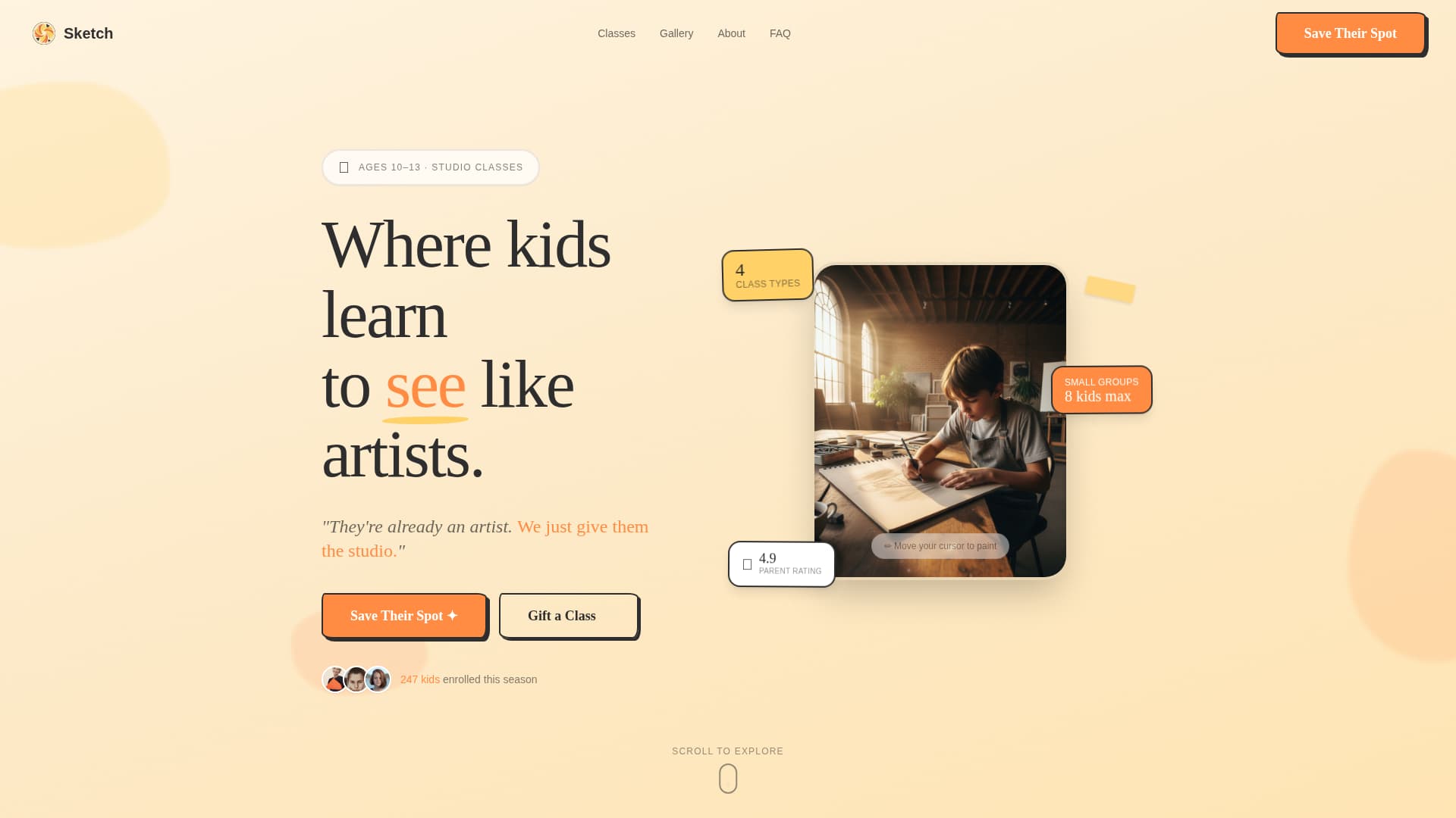 Tween (10-13) Products & Reviews Website Template