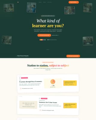 Tween (10-13) Products & Portfolio Website Template