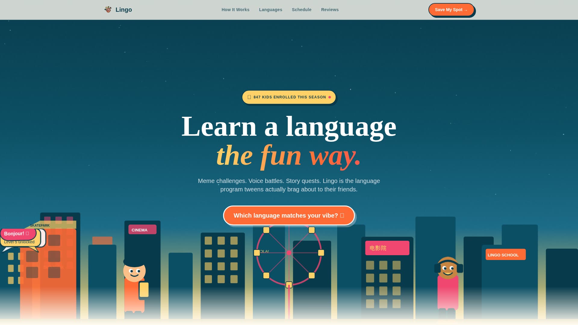 Tween (10-13) Products & Specialist Professional Website Template