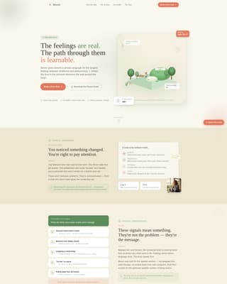 Tween (10-13) Products & Specialist Booking Website Template