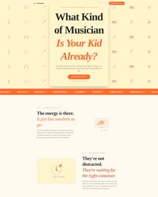 Tween (10-13) Products & Specialist Professional Website Template