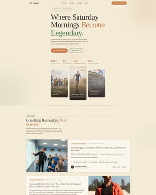 Teen & Tween Specialist Booking Website Template