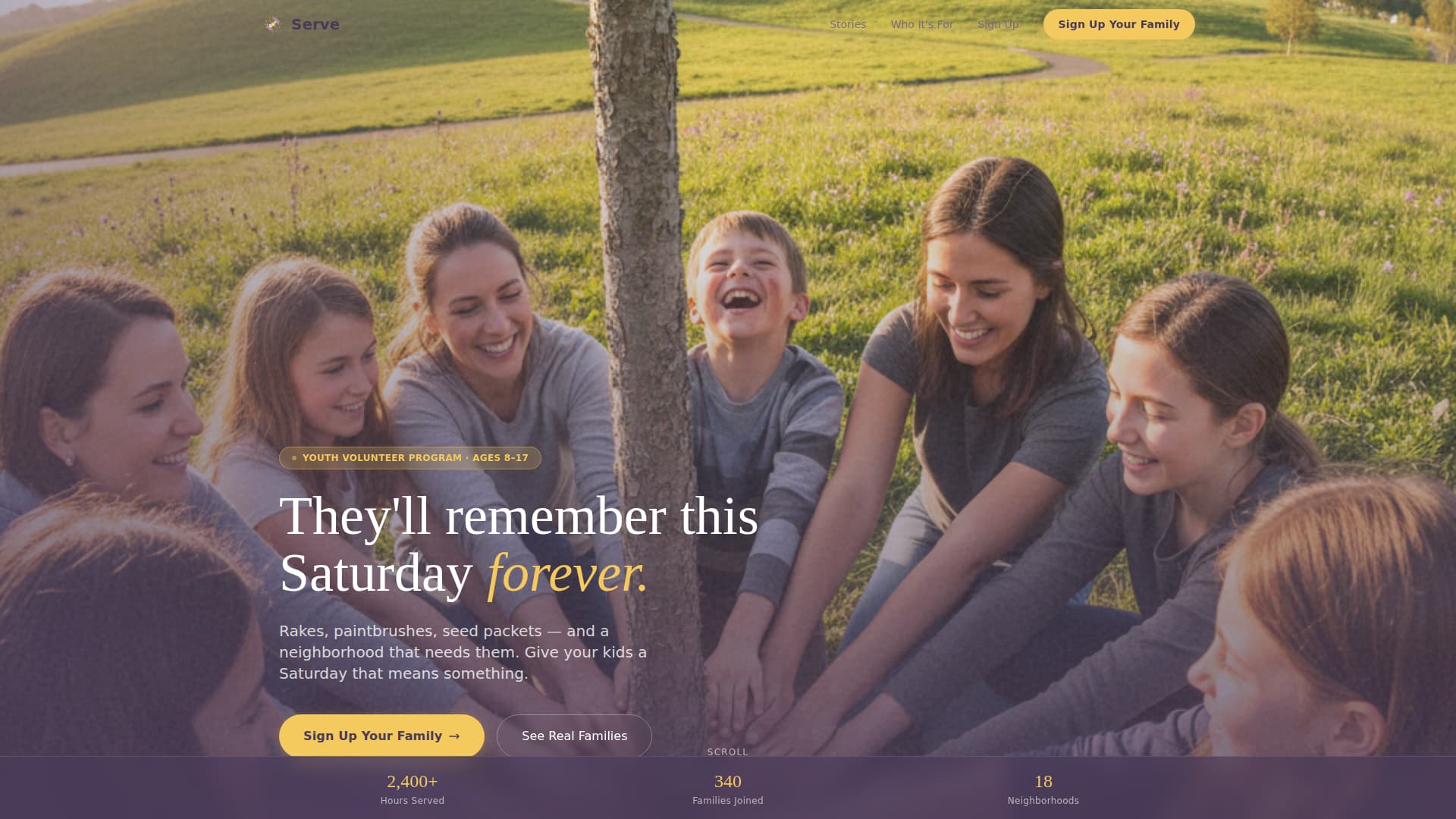 Teen & Tween Professional Website Template