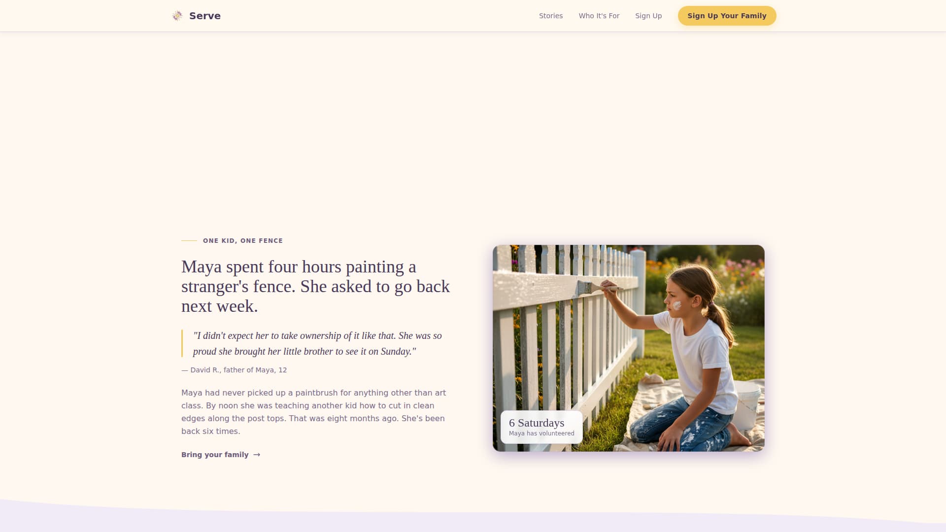 Teen & Tween Professional Website Template