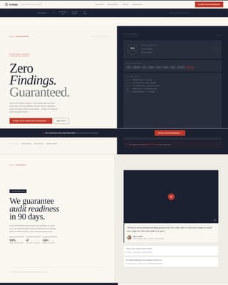 Comply - Precision Compliance Landing Page Template